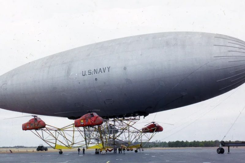 Four Choppers and a Blimp: The Bizarre Piasecki Helistat