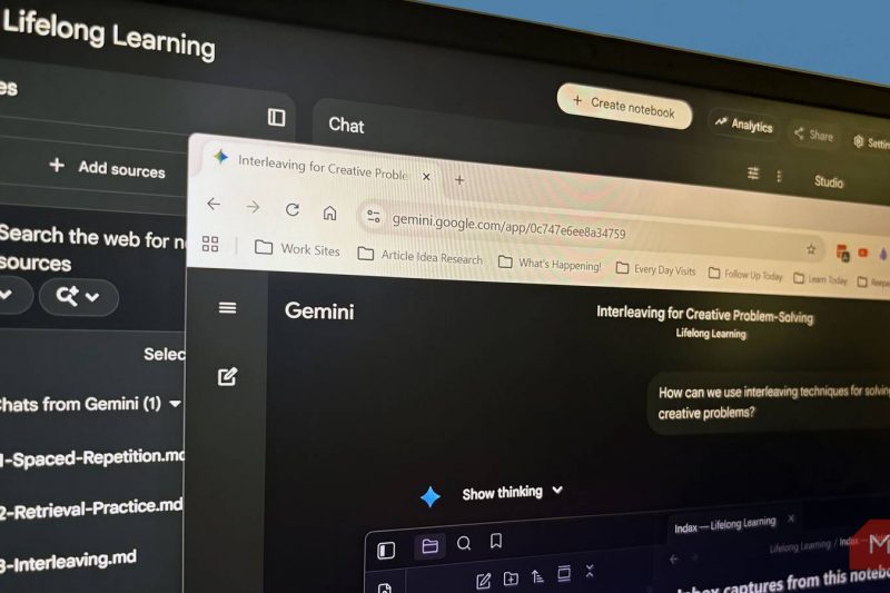 NotebookLM is most powerful when you pair it with Obsidian and Gemini