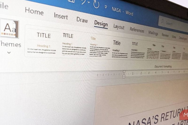 I stopped reformatting Word documents by hand after finding this tab