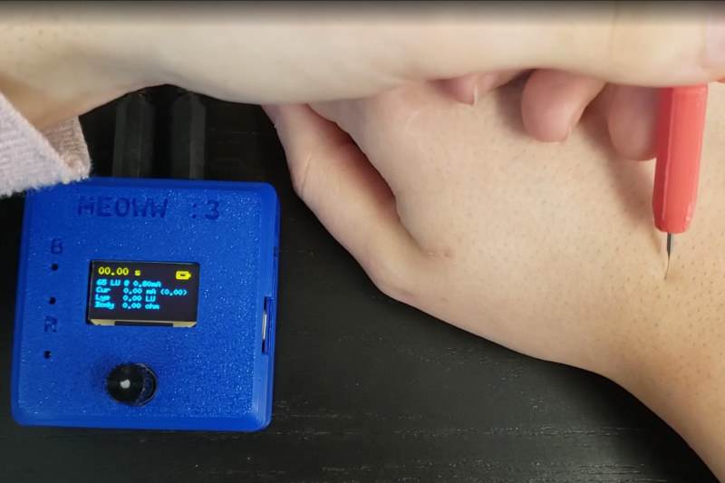 DIY Electrolysis Machine Removes Hair Permanently