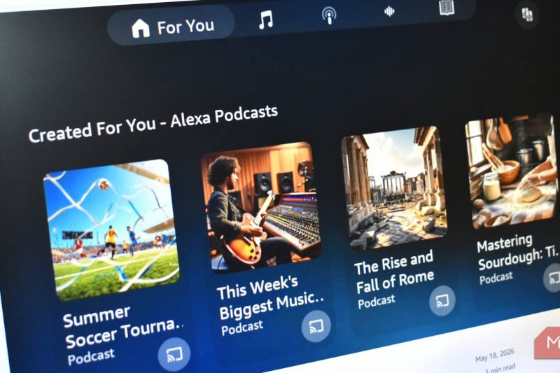 Amazon's copies NotebookLM in the worst way with AI podcasts