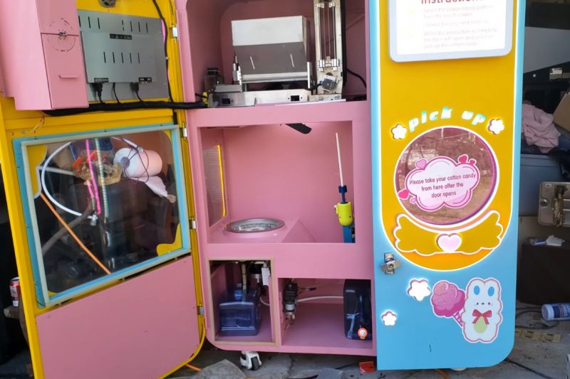 Fixing a Cotton Candy Vending Machine