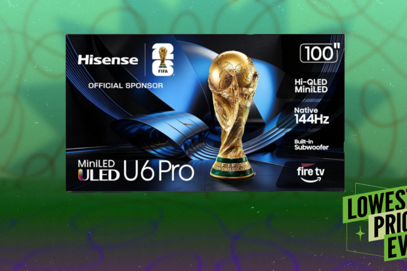 Hisense's New Mini-LED TVs Are Already up to $800 Off
