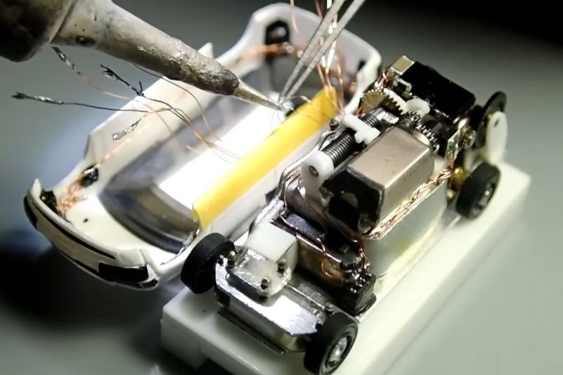 Building a 1:150 scale Toyota ProBox Micro Remote Control Car