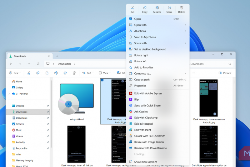 Microsoft is finally addressing the right-click menu — but it's doing it all…